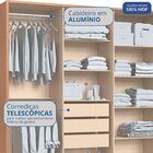 Guarda-roupa 6 Portas 3 Gavetas Safira 100% Mdf Cedro/duna