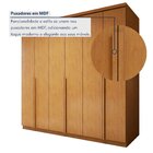 Guarda-roupa 6 Portas 4 Gavetas 100% Mdf Alonzo