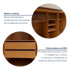 Guarda-roupa 6 Portas 4 Gavetas 100% Mdf Alonzo