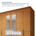 Guarda-roupa 6 Portas 4 Gavetas 100% Mdf Alonzo Com Espelho