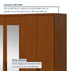 Guarda-roupa 6 Portas 4 Gavetas 100% Mdf Alonzo Com Espelho E