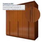 Guarda-roupa 6 Portas 4 Gavetas 100% Mdf Alonzo Frassino
