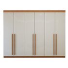 Guarda-roupa 6 Portas 4 Gavetas Bertha