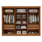 Guarda-roupa 6 Portas 4 Gavetas Bertha