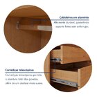 Guarda-roupa 6 Portas 4 Gavetas Bertha