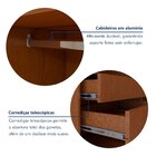 Guarda-roupa 6 Portas 4 Gavetas Bertha