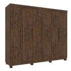 Guarda-roupa 6 Portas 4 Gavetas Coliseu Top Imop Móveis Wengu