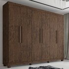 Guarda-roupa 6 Portas 4 Gavetas Coliseu Top Imop Móveis Wengu