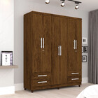 Guarda Roupa 6 Portas 4 Gavetas Line Vila Rica