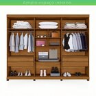 Guarda-roupa 6 Portas 4 Gavetas Lisboa Cinamomo