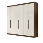 Guarda Roupa 6 Portas 4 Gavetas New Monumental Zanzini
