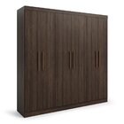 Guarda Roupa 6 Portas 4 Gavetas Supreme Capuccino