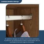 Guarda Roupa 6 Portas 4 Gavetas Supreme Capuccino