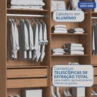 Guarda Roupa 6 Portas 4 Gavetas Zeus 100% Mdf Cedro