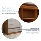 Guarda-roupa 6 Portas 4 Gavetas Zeus Com Espelho