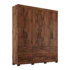 Guarda Roupa 6 Portas 5 Gavetas 1 Basculante 100% Mdf Porto P