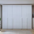 Guarda-roupa 6 Portas 6 Gavetas 100% Mdf Detroid