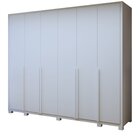 Guarda-roupa 6 Portas 6 Gavetas 100% Mdf Detroid Com Pés