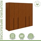 Guarda-roupa 6 Portas 6 Gavetas 100% Mdf Imperatore