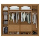 Guarda-roupa 6 Portas 6 Gavetas 100% Mdf Imperatore
