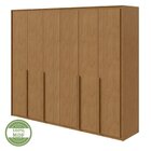 Guarda-roupa 6 Portas 6 Gavetas 100% Mdf Imperatore