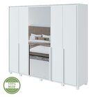Guarda-roupa 6 Portas 6 Gavetas 100% Mdf Imperatore Com Espel