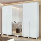 Guarda-roupa 6 Portas 6 Gavetas 100% Mdf Imperatore Com Espel