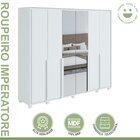 Guarda-roupa 6 Portas 6 Gavetas 100% Mdf Imperatore Com Espel