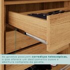 Guarda-roupa 6 Portas 6 Gavetas Anápolis 100% Mdf Cinamomo/of