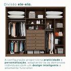 Guarda-roupa 6 Portas 6 Gavetas Anápolis 100% Mdf New Canion/