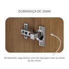 Guarda Roupa 6 Portas 6 Gavetas Com Espelho Reno  Cumaru Fendi