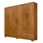 Guarda Roupa 6 Portas 6 Gavetas Encant Novo Horizonte