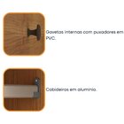 Guarda Roupa 6 Portas 6 Gavetas Requinte Tcil Móveis Cinamomo