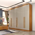 Guarda Roupa 6 Portas 6 Gavetas Requinte Tcil Móveis Cinamomo