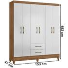 Guarda Roupa 6 Portas 9533 Moval