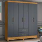 Guarda Roupa 6 Portas 9533 Moval