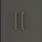 Guarda Roupa 6 Portas 9 Gavetas Star 6.9 Com Espelhos E Pés