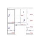 Guarda Roupa 6 Portas  Porto 836 Noce - Carraro