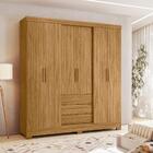 Guarda Roupa 6 Portas Agra Freijó