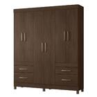 Guarda Roupa 6 Portas Candy Amendola