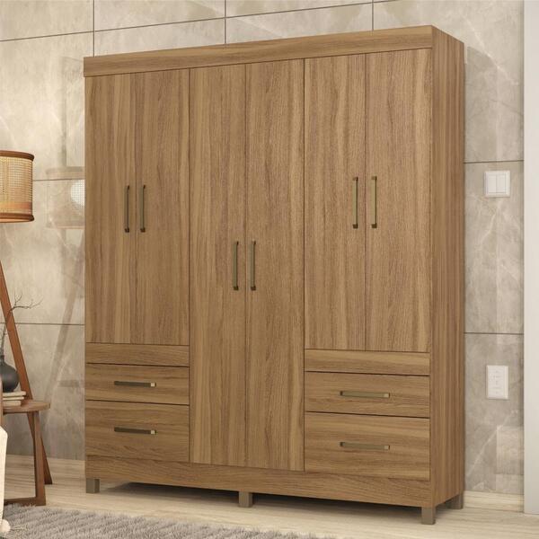 Guarda Roupa 6 Portas Candy Amendola