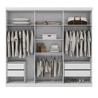 Guarda Roupa 6 Portas Casal Branco Imaginare Santos Andirá