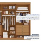 Guarda Roupa 6 Portas Com 4 Portas Ripadas 8 Gavetas Grécia C