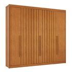 Guarda Roupa 6 Portas Com 4 Portas Ripadas 8 Gavetas Grécia C