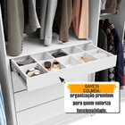 Guarda-roupa 6 Portas Com 5 Gavetas Internas 1 Com Divisória