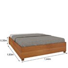 Guarda-roupa 6 Portas Com Espelho Ripado Nova York E Cama Cas