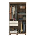 Guarda Roupa 6 Portas E 2 Gavetas Com Pés E Espelhos Verona