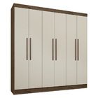 Guarda Roupa 6 Portas E 3 Gavetas Pietra Q01 - Amarena Móveis
