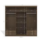 Guarda Roupa 6 Portas E 4 Gavetas G554 Kappesberg - Jacarand