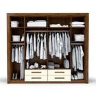 Guarda Roupa 6 Portas Elegance Cappuccino Off White Batrol